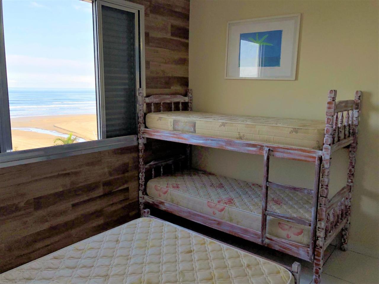 프라이아 그란데 Apto Frente Ao Mar Com Vista Maravilhosa 아파트 외부 사진
