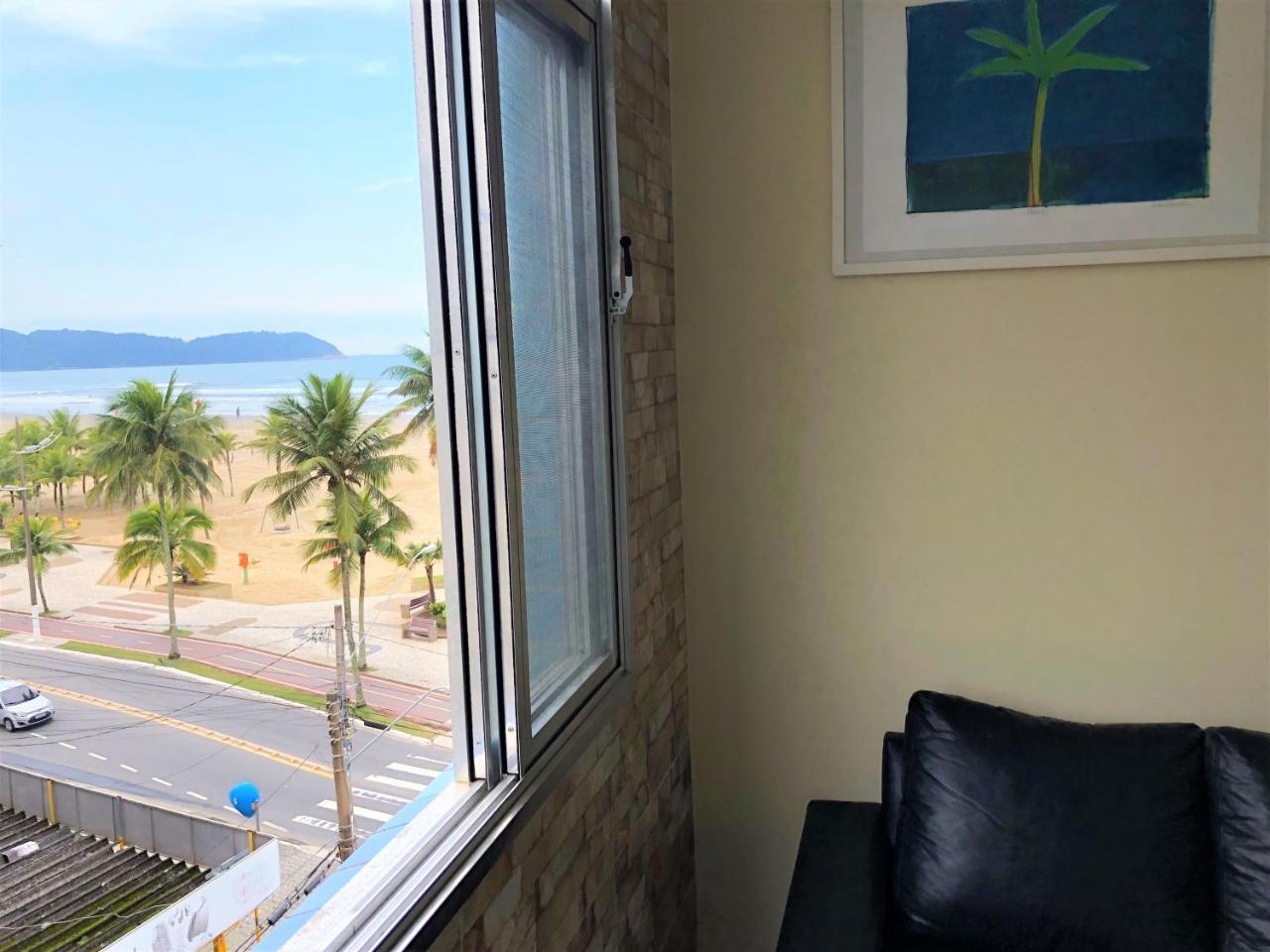 프라이아 그란데 Apto Frente Ao Mar Com Vista Maravilhosa 아파트 외부 사진